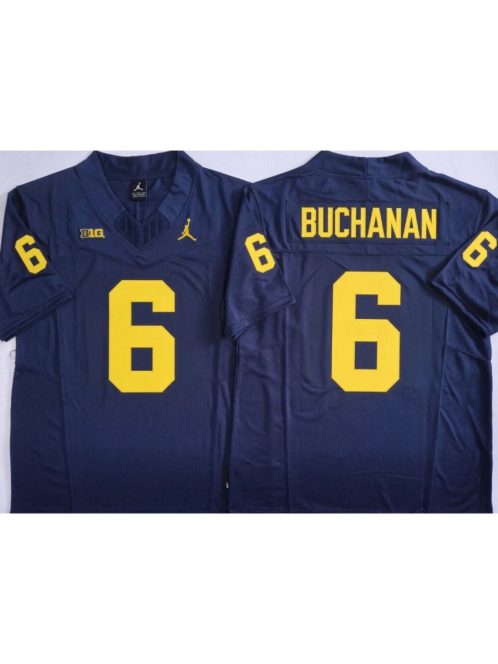JJ Buchanan Navy Stitched Jersey Vapor